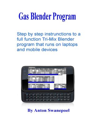 cover image of Gas Blender Program